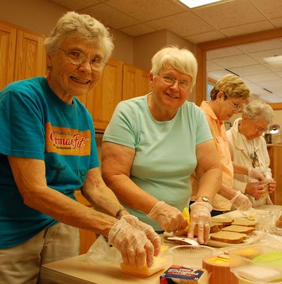 6472 - 07.30.2015 Sister Jane McCarthy and Marilou Finn